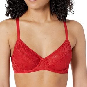 DKNY Red Lace Bra